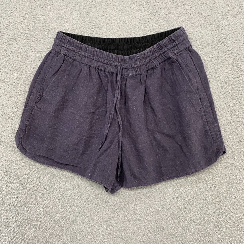 The Group Babaton Shorts Womens Medium Linen Satin Lined Beachy Boho Lounge